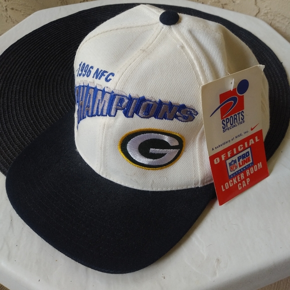 COLLECTOR: 1996 NFC Championship Green Bay Packers Snapback - Picture 1 of 8